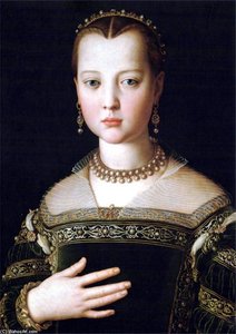 Portrait Of Maria De Medici — Agnolo Bronzino