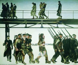 Defense Of Petrograd — Aleksandr Deyneka