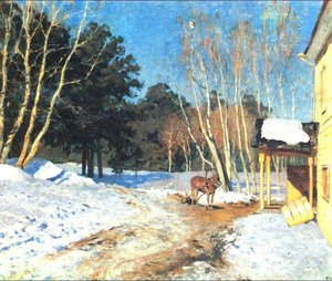 March — Isaak Ilyich Levitan