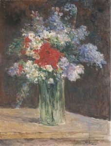 Fleurs Dans Un Vase — Maximilien Luce