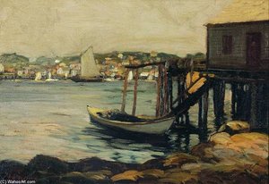 Bouthbay Harbor — Edward Willis Redfield