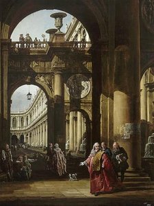 Self-portrait As Venetian Ambassador — Bernardo Bellotto