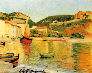 The Port Of Cassis — Charles Camoin, Fauvism