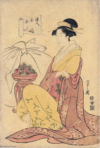 Daikoku, From The Series Fukujin Takara Awase — Chobunsai Eishi
