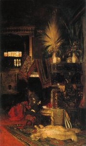 Hans Makart In Seinem Atelier — Eduard Charlemont