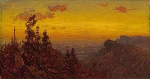 From The Shawangunk Mountains — Sanford Robinson Gifford, Hudson River School