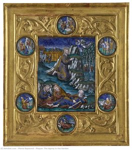 Plaque: The Agony In The Garden — Pierre Reymond