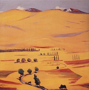 Geghama Mountains — Martiros Sarian, Realism