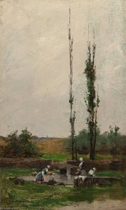 Laundry Day — Charles Adams Platt