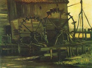 Water Mill At Gennep 3 — Vincent Willem Van Gogh, Post-impressionism