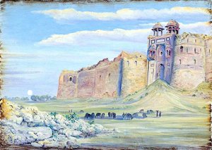 Gate Of The Old Fort, Delhi — Marianne North