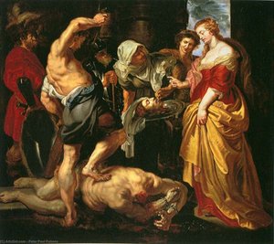Beheading Of St. John The Baptist — Peter Paul Rubens, Baroque