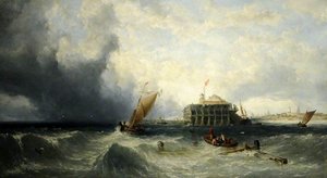 Calais, Old Pier, France — John James Wilson Ii