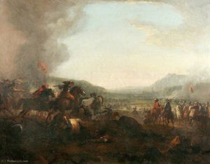 Battle Scene — Peter Tillemans
