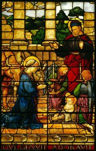 The Nativity — Guillaume De Marcillat, Gothic