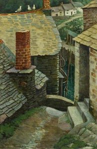 Cornish Fishing Port — Myrtle Broome