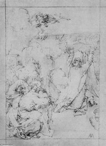 Christ On The Mount Of Olives — Albrecht Dürer, Northern Renaissance