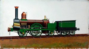 Grand Junction Railway 2–2–2 Locomotive 'sirocco' — Henry Maurice Whitcombe