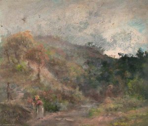 Landscape With Figures — William Henry Hope