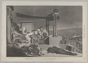 The Bearer Of Bad Tidings (from Le Monde Illustré) — Jean Jules Antoine Lecomte Du Nouy