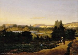 The Budavar at the Gellert Hill View from Pest dissolved