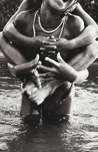 Boys Play While Fishing — Marie-françoise Bisiliat