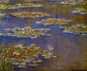 Water-lilies (40) — Claude Monet, Impressionism