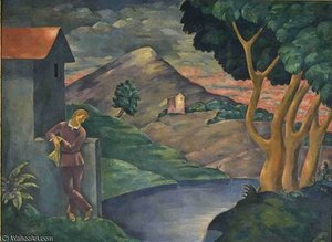 Meunier (paysage Romantique) — Eugene Zak