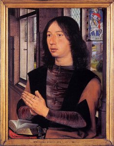 Diptych Of Maarten Nieuwenhove (right Panel) — Memling, Hans