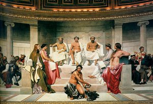 Hémicycle (central Section) — Hippolyte-paul Delaroche