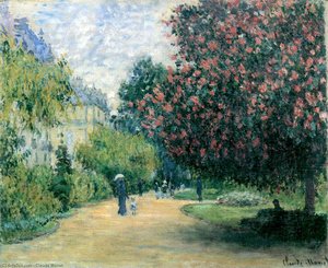 Le Parc Monceau — Claude Monet