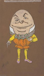 Humpty Dumpty (costume Design For Alice In Wonderland, 1915) — William Penhallow Henderson