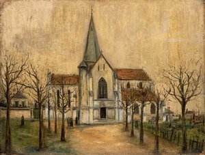Church 1 — Maurice Utrillo