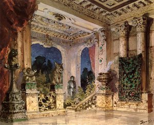 Hall In The Magic Castle — Vasily Dmitrievich Polenov