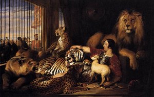 Isaac Van Amburgh And His Animals — Sir Edwin Henry Landseer