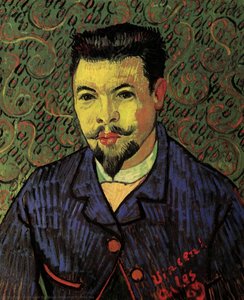 Portrait Of Dr. Felix Rey — Vincent Willem Van Gogh, Post-impressionism