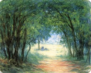 Forest with Figure