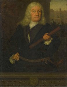 Portrait Of Willem Van Outhoorn, Governor General Of The Dutch East Indies, David Van Der Plas, 1691 - 1704 — David Van Der Plas