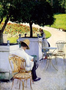 Les Orangers — Gustave Caillebotte