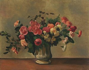 Flowers In A Vase — André Derain