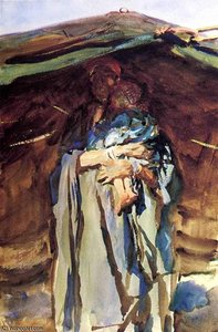 Bedouin Mother — John Singer Sargent
