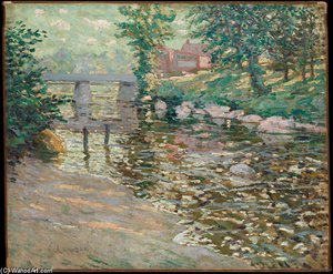 The Bronx River — Ernest Lawson