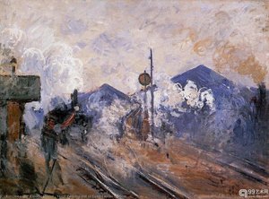 Track Coming out of Saint-Lazare Station