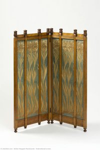 Embroidered Screen — Arthur Heygate Mackmurdo