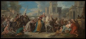 The Triumph Of Mordecai — Jean François De Troy, Baroque Rococo