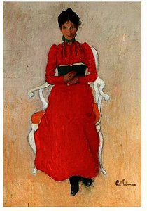 Portrait Of Dora Lamm — Carl Larsson