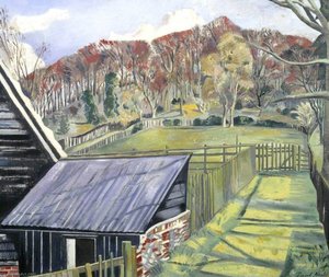 Behind The Inn — Paul Nash