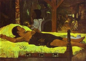 Te Tamari No Atua (also Known As Nativity) — Eugène Henri Paul Gauguin