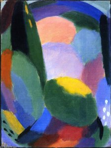 Variation: Glorious Evening - Summer Blessing Ii — Alexej Von Jawlensky, Expressionism