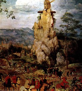 The Procession To Calvary [detail] — Pieter Bruegel The Elder